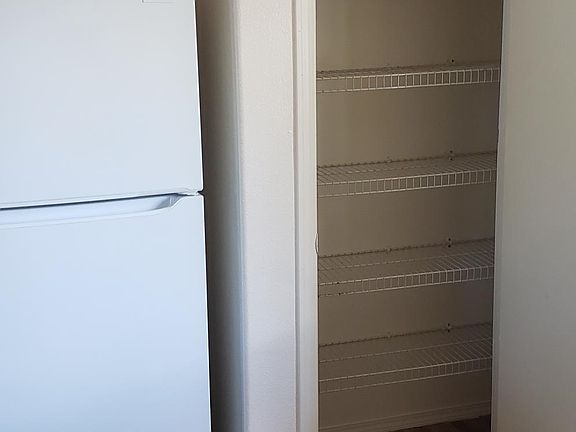 New fridge and kitchen pantry