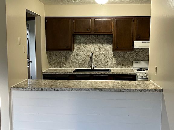 kitchen - view from living room