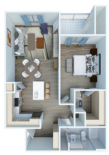 Floor plan Campbell