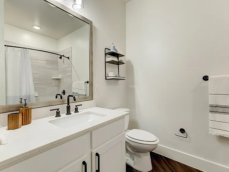 Spacious Bathrooms