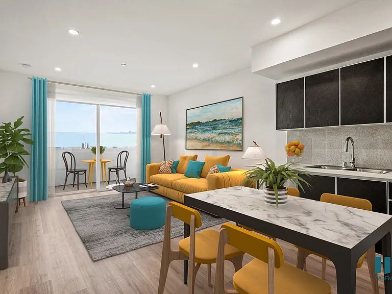 Open-Concept Floor Plan with Recessed Lighting, Vinyl Flooring, and a Patio - Cypress Floor Plan