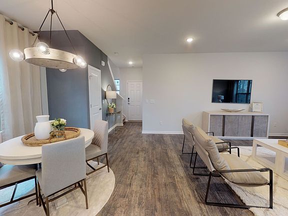 Open Cafe area and living area - Model Representation