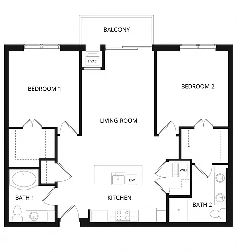 Floor plan Nicollet