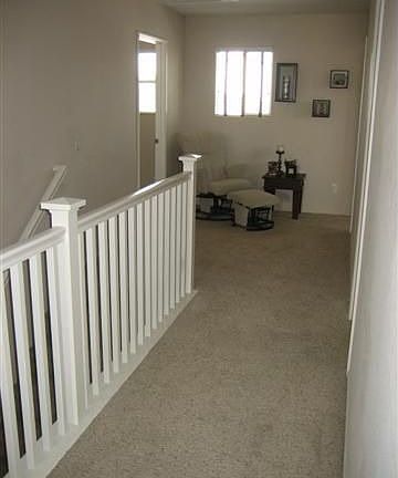 landing at top of stairs