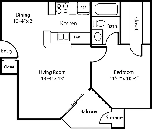 Floor plan PLA - A1