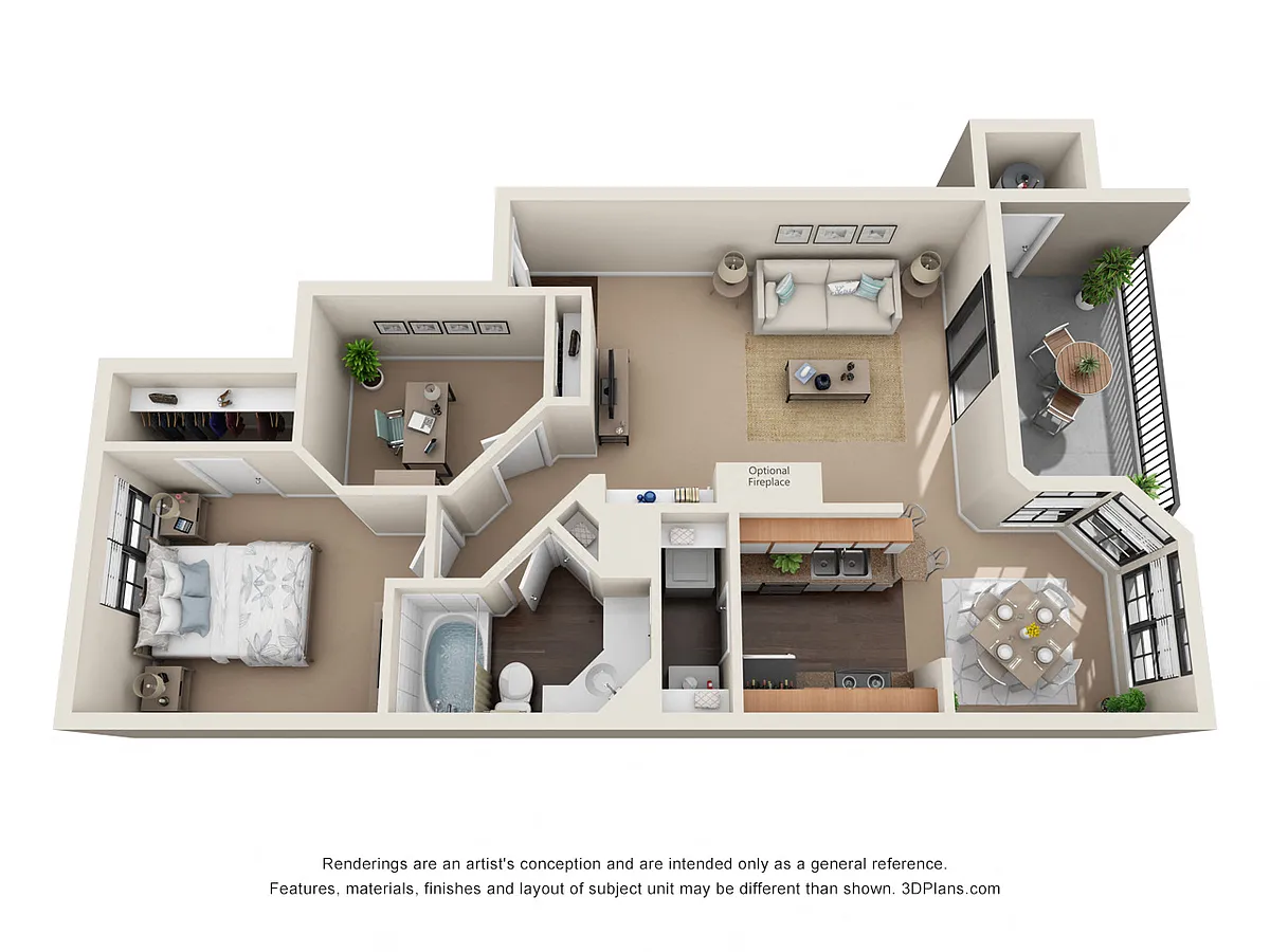 Floor plan Llano