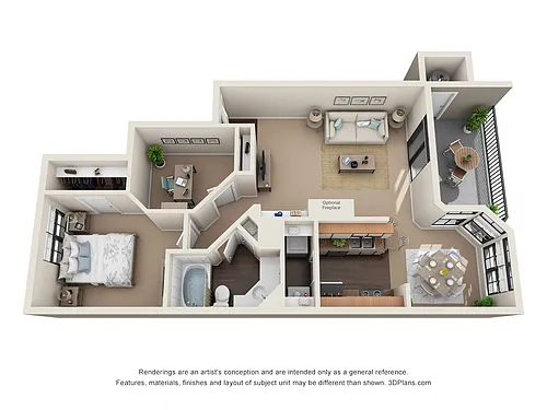 Floor plan Llano