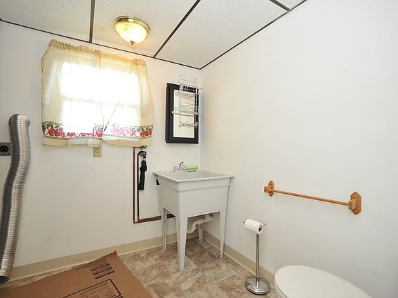 Laundry room and powder room