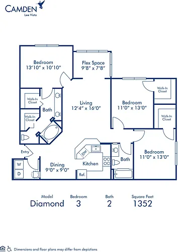 Floor plan Diamond