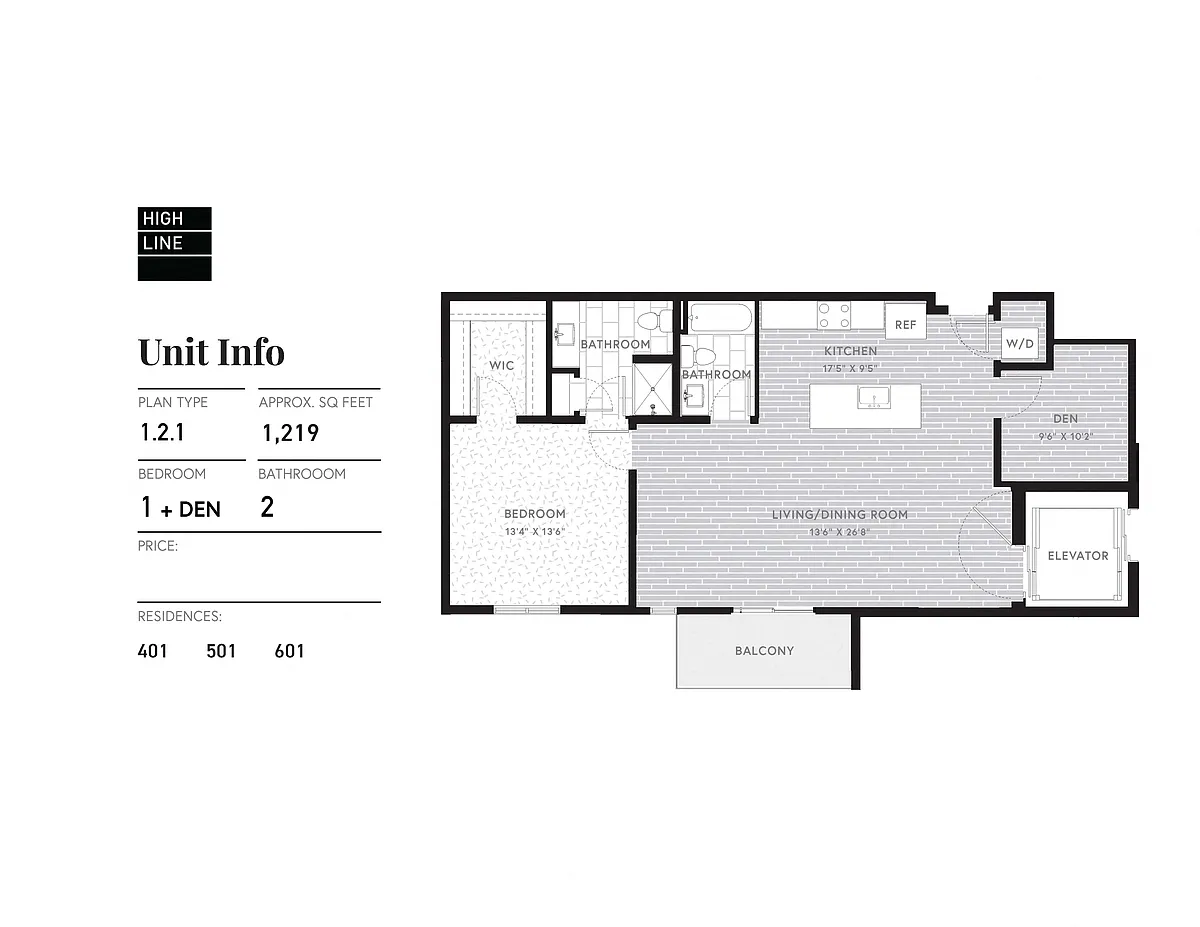 Floor plan HL1.2.1