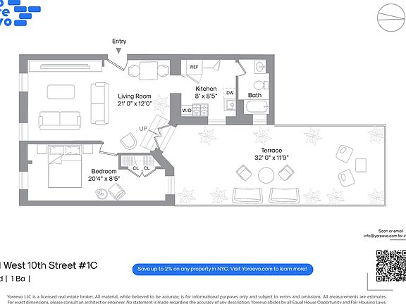 2nd image of 211 W 10th St APT 1C