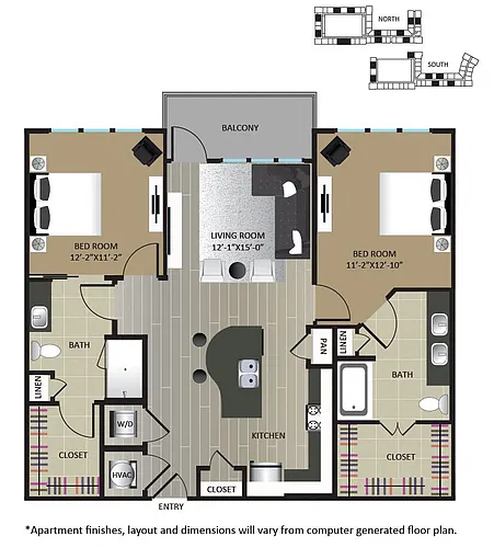 Floor plan B1R