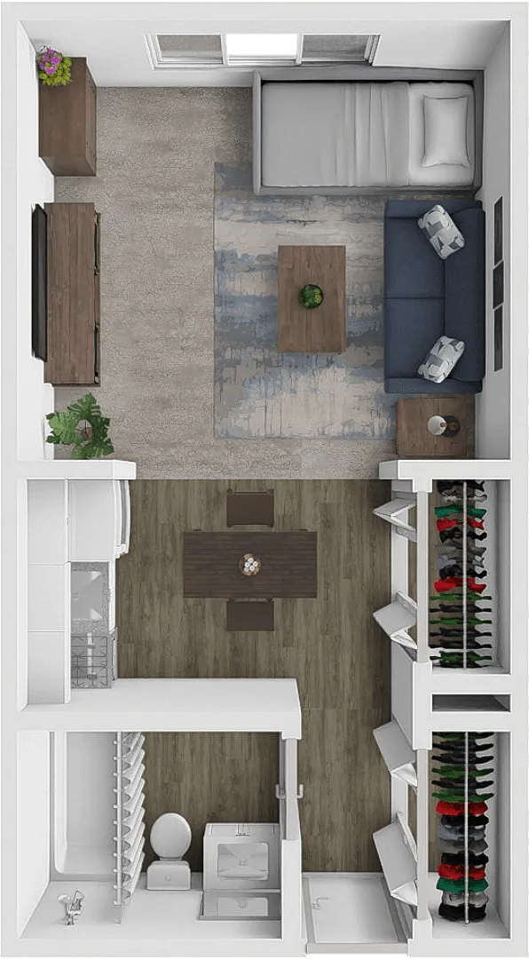 Floor plan Dinghy