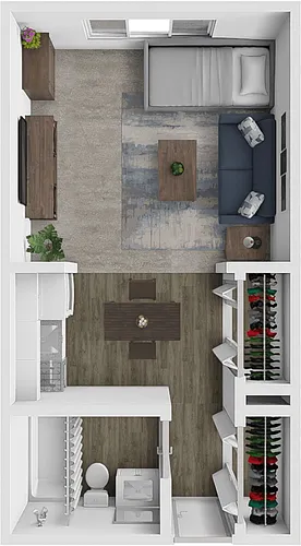 Floor plan Dinghy