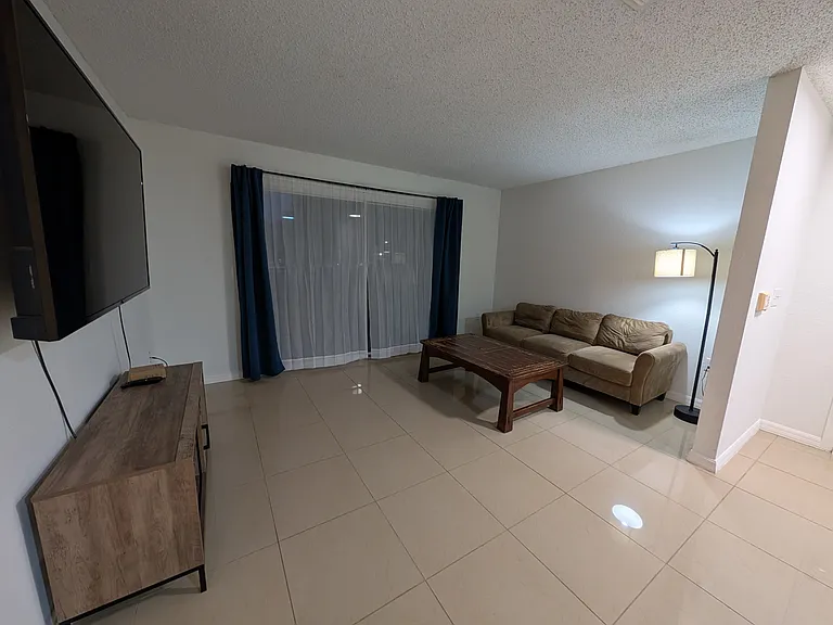 Living room from the hallway