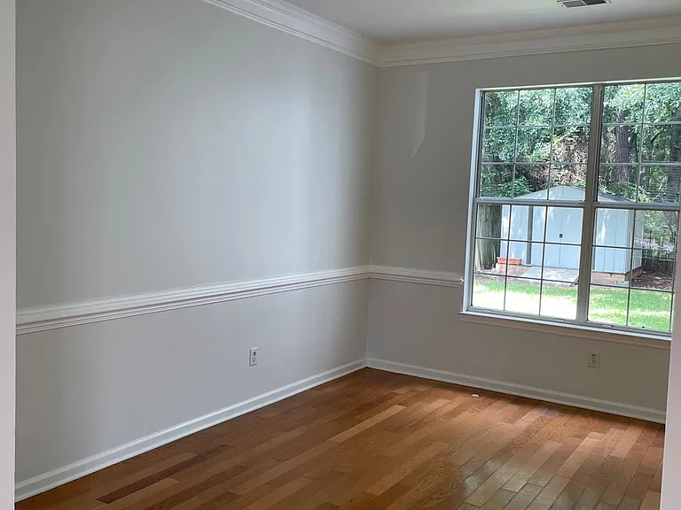 View of dining room from living room