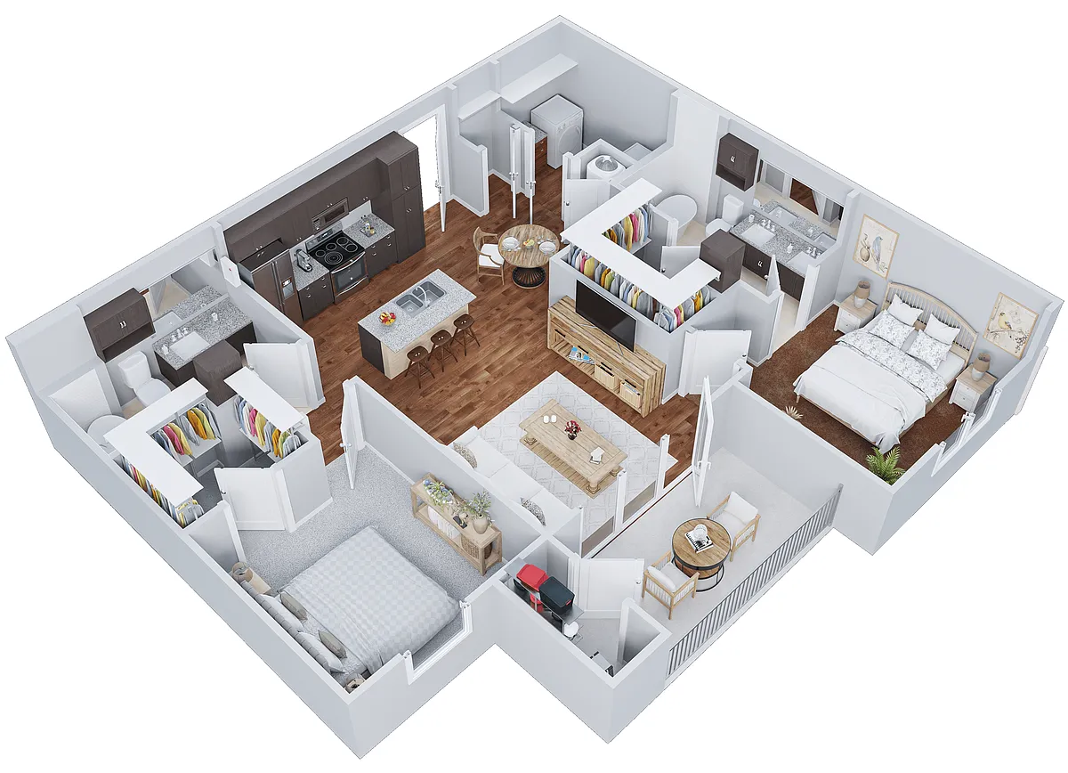 Floor plan B2
