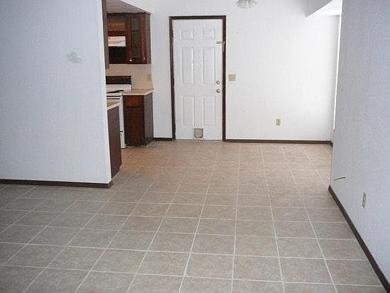 Living Room, Dining Room, Garage door