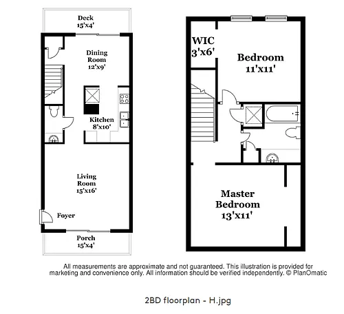 Floor plan 2X15B
