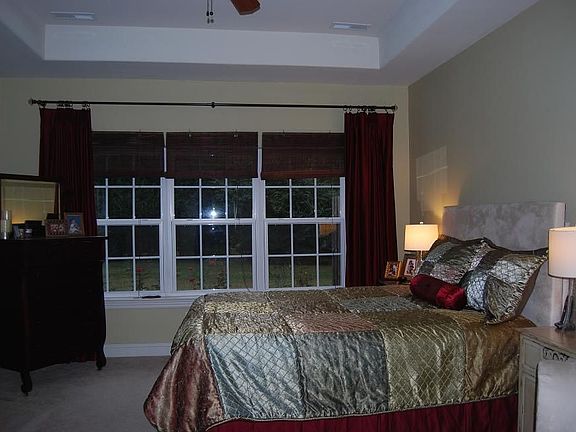 Master Bedroom with Tray Ceiling
