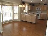 Eat in kitchen with Bay window and brand new appliances