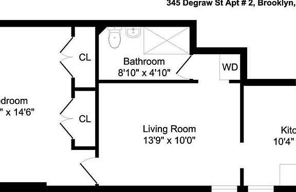 2nd image of 345 De Graw St #2