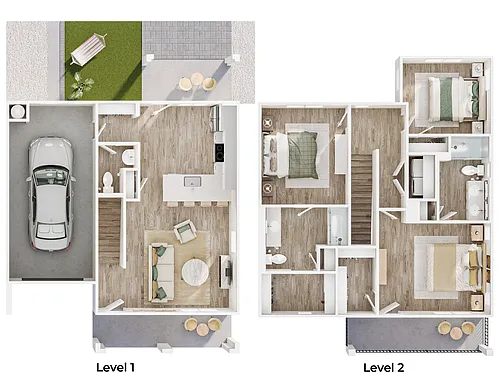 Floor plan Combs