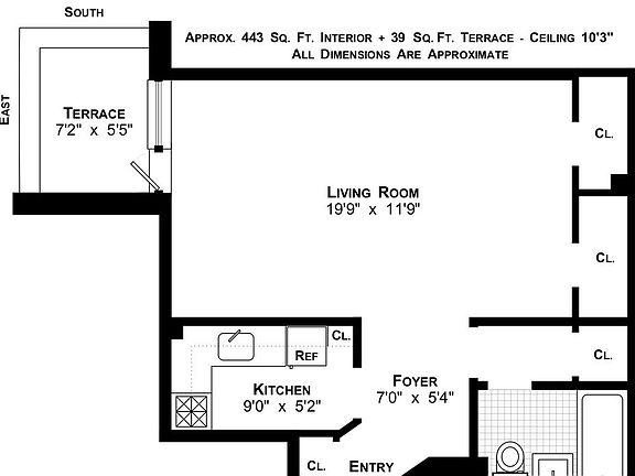 2nd image of 11 Riverside Dr APT 17EE