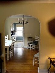 Entry to dining room