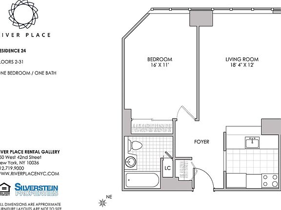 2nd image of 650 W 42nd St #2824