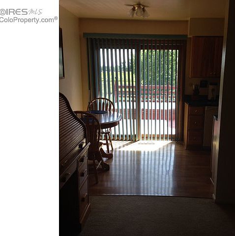 Deck seen through Kitchen