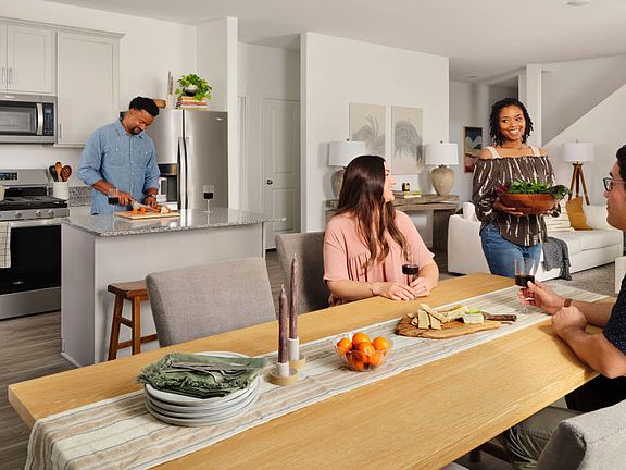 Explore this functional two-story layout designed for modern living.