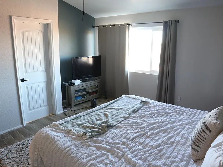 Primary bedroom - furniture not included.