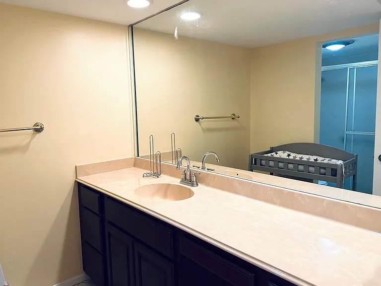 Master bathroom vanity