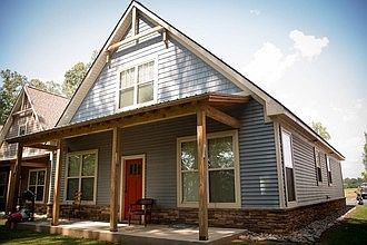 View from the back of the house