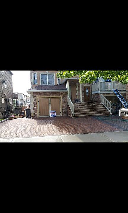 New paver driveway & steps