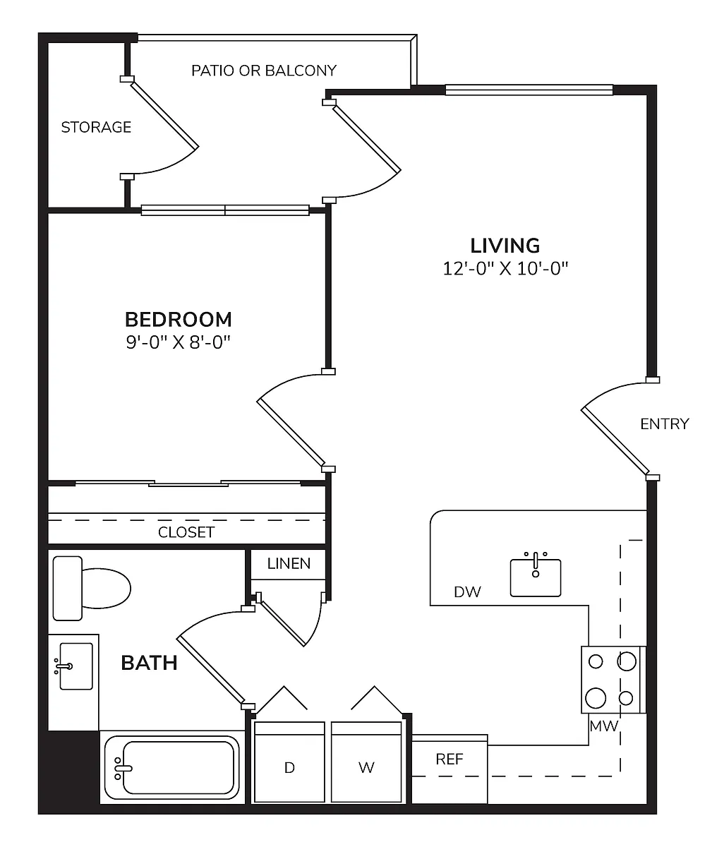 Floor plan Palermo