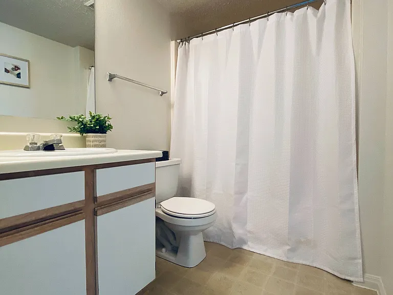 2 bed model - bathroom spare