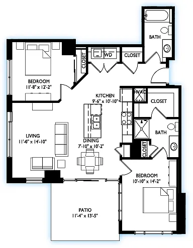 Floor plan 916
