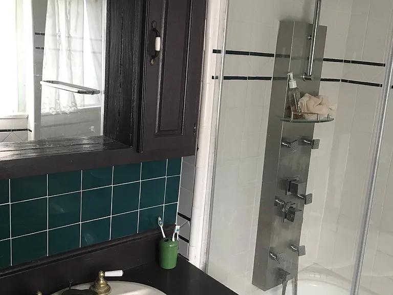 Bathroom upstairs.