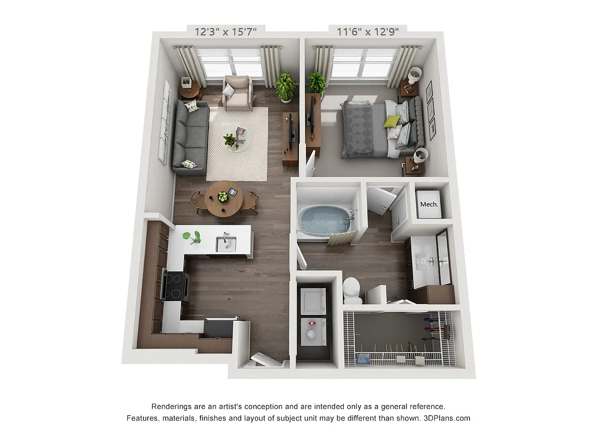 Floor plan Silver Oak 6A3