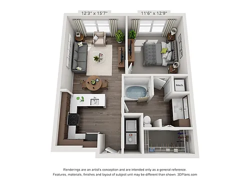 Floor plan Silver Oak 6A3