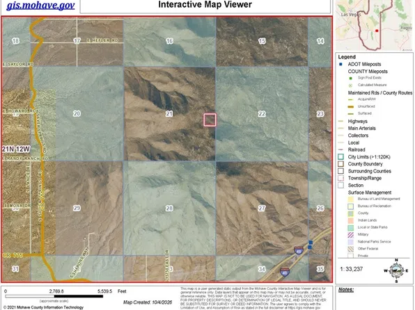 353-10-046 Unknown, Kingman, AZ 86401