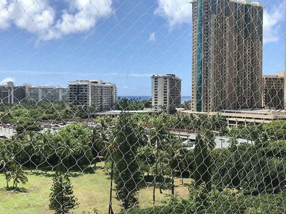 View from unit looking across park to ocean