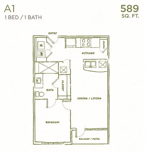 Floor plan A1