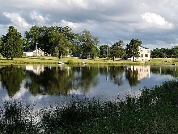 Pond View of Main House