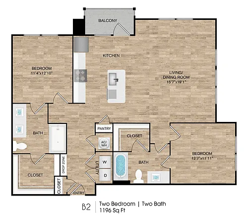 Floor plan B2