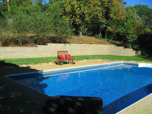 Backyard with 40x20 inground pool