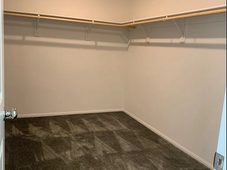 Primary bedroom walk-in closet (downstairs)