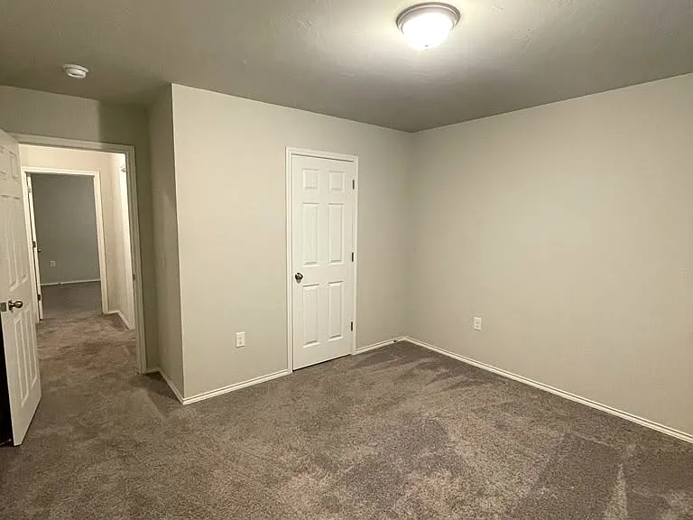 First Bedroom to the right from the entrance. Includes a spacious closet.